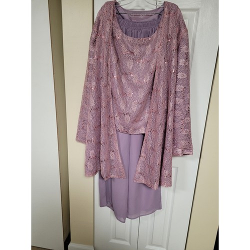 Lavender mauve piece lace - mauve,