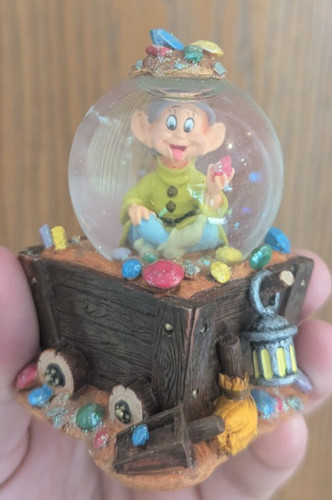 Vtg disney dopey mine cart - dopey,