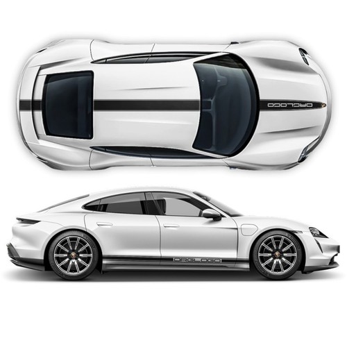 Racing sticker for porsche - sticker,