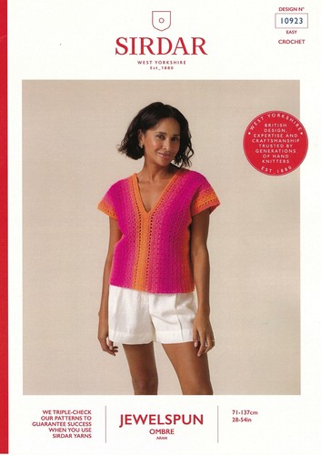 Sirdar aran crochet pattern - aran,