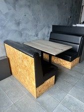 Restaurant Takeaway Bench Seating And Table 