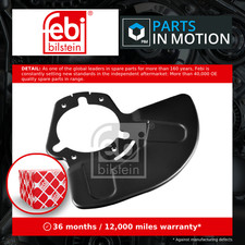 Brake Disc Splash Panel fits VAUXHALL ASTRA G, H Front Right 2003 on Guard Plate