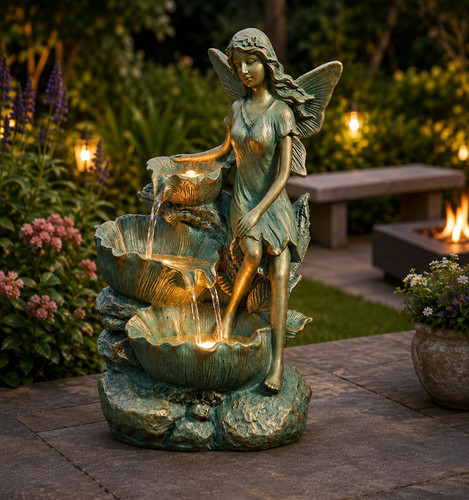 Solar powered garden - solar,