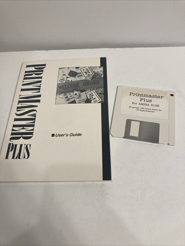 Print master plus - plus, floppy