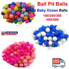 CHILDREN PLAY BALLS PLASTIC SOFT KIDS BALL PITS PEN PLAY ROOM POOL BATH
