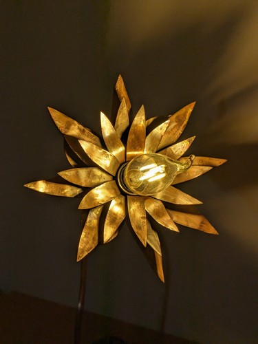 Steampunk copper flower - steampunk,