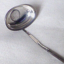Antique Silver Toddy Ladle