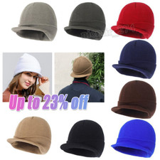 Army PEAKED BEANIE Hat Mens