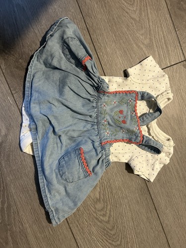 Baby girls outfit dungaree - girls,