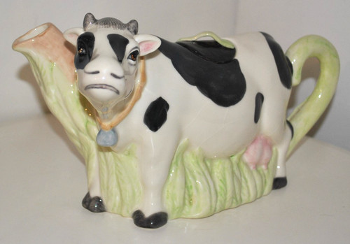 Khien ceramics cow teapot - ceramics, 'cow'