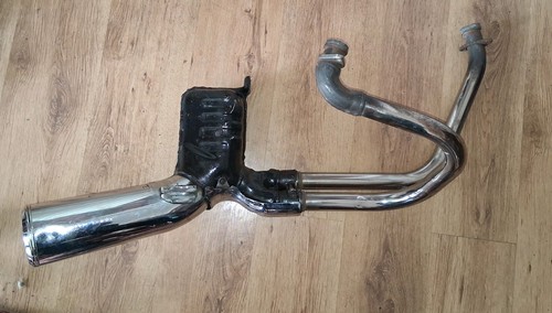 Honda ntv 600 650 exhaust - ntv,