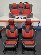 Ford Fiesta St180 Red Recaro Seats Full Set