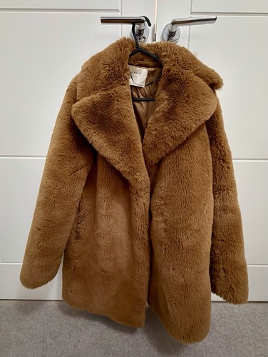 Zara teddy coat - teddy,