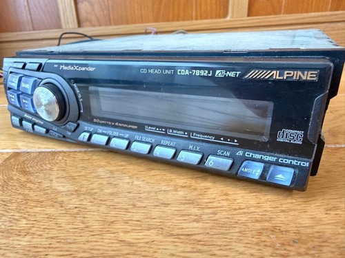 Alpine cda 7895j radio deck - radio, cd