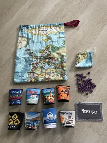 Perudo dice game handmade - game,