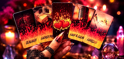 Flaming hot love - flaming, deck