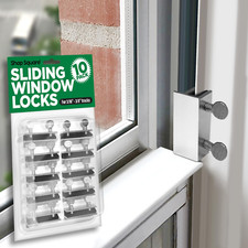 10 Pack Window Locks, Vertical