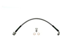 Steel braided clutch line - s/steel,