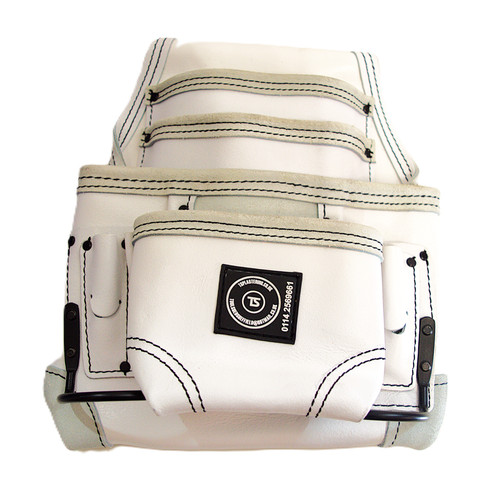 White leather single tool - leather,