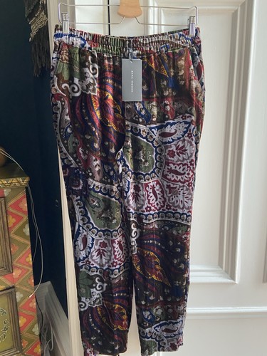 Zara paisley velvet - , mulberry