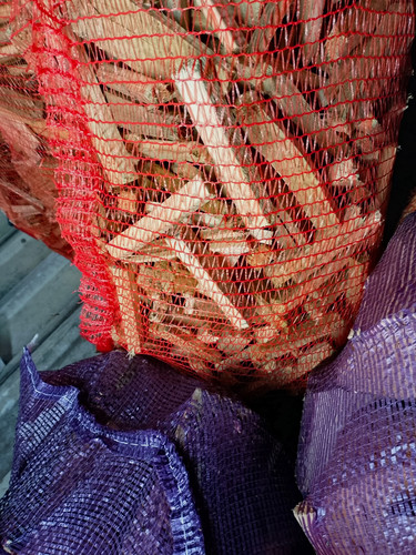 Seasoned firewood logs - seasoned, in