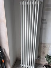 Milano Windsor - White Traditional Vertical Double Column Radiator 1500 x 380mm