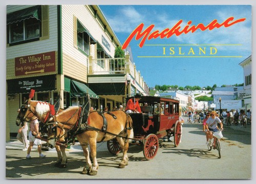 Machinac island michigan horse - michigan,
