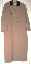 VINTAGE - LONG COAT - WINDSMOOR - UK SIZE 10 - WOOL & CASHMERE = GOOD CONDITION