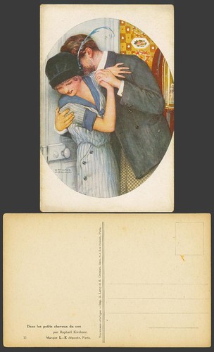 Raphael kirchner old postcard - kirchner,