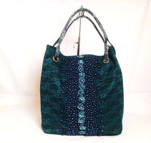 Sale women blue beaded - sale,