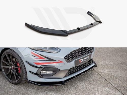 Front splitter gloss black - splitter,