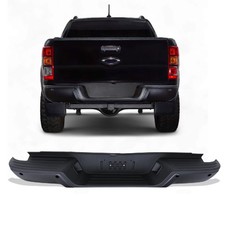 FOR FORD RANGER T6 2012-2022 – REPLACEMENT REAR BUMPER WITH SENSOR HOLES – BLACK