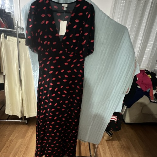 Women black red polka - h&m,