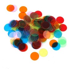 120x Multicolor Bingo Chips