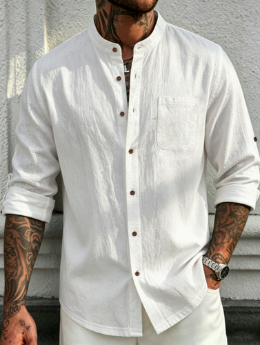 Mens linen blend - mens,