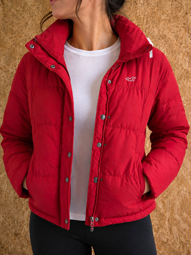 Hollister women red - red, short