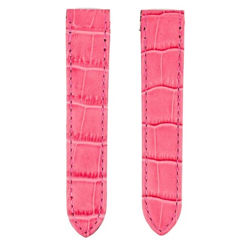 Custom pink alligator strap - custom,