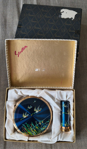 Vintage stratton blue - vintage,