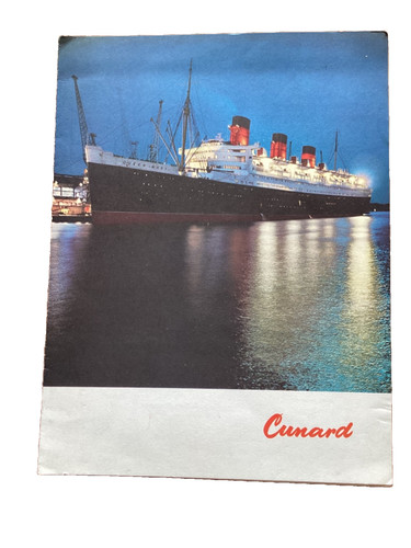 Cunard rms queen mary - rms, -gala