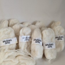 Brushed double knitting 54% courtelle 44% wool 1% nylon 0.335kg