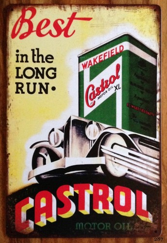 Castrol motor oil retro man - castrol,