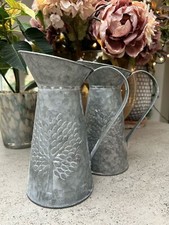 Small Zinc Jug Garden Flower