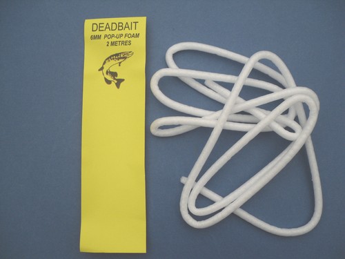 White deadbait pop - pop, foam