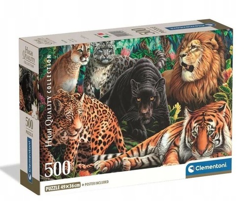 Clementoni 500 piece jigsaw - piece,