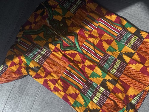 Kente print dashiki - kente,