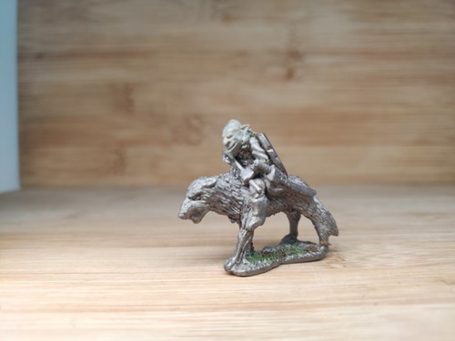 Goblin wolf rider with - goblin, mace