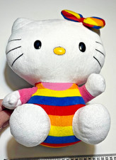 Ty Hello Kitty Rainbow Plush