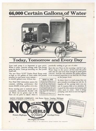 1927 novo engine - novo, co.