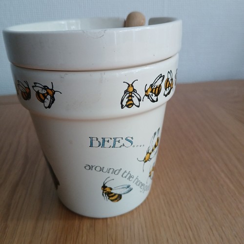 Atp honey jar ceramic with - jar,