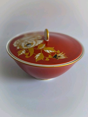 Porcelain bonbonniere 1970s - bonbonniere,